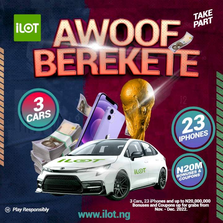 WIN FABULOUS PRIZES WITH iLOT BET DURING QATAR 2022