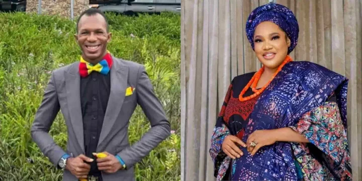 Drama ensues as Daniel Regha snubs Toyin Abraham after she demanded to see him at event