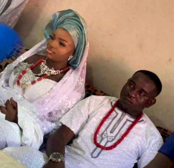 Dorathy Bachor reacts as fans mistake her for a newly wedded bride