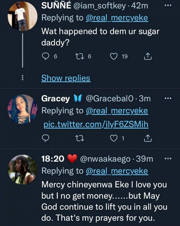 'How many people have you helped' - Mercy Eke dragged after attempting Davido's N100M strategy