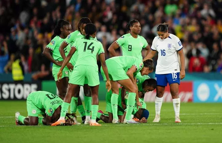 Super Falcons lose to England on penalties - Photo Credit -- Imago