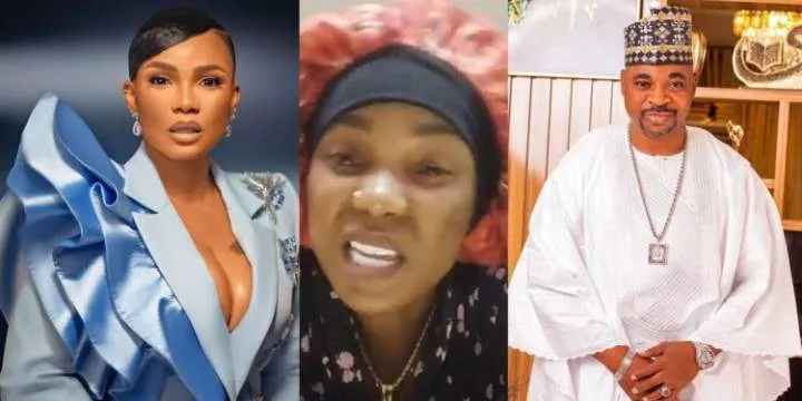"I was never your girlfriend. The N3 million you gave me was for my mother's burial" - Iyabo Ojo calls out MC Oluomo over their political spat (video)