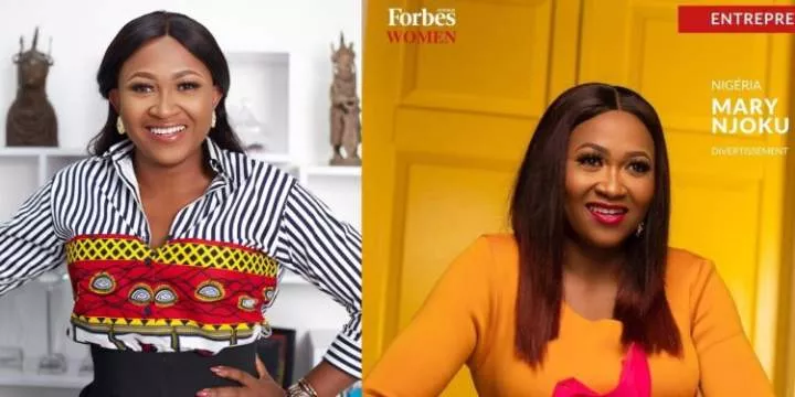 "A Mile 2 born Nsukka girl made it" - Actress Mary Njoku emotional as she makes 2023 Forbes women list