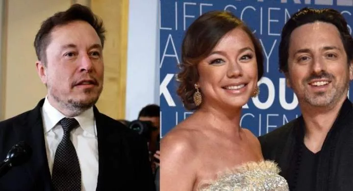 Musk denied having an affair with Shanahan, Brin's wife.Chip Somodevilla/Getty Images, Tim Mosenfelder/Getty Images