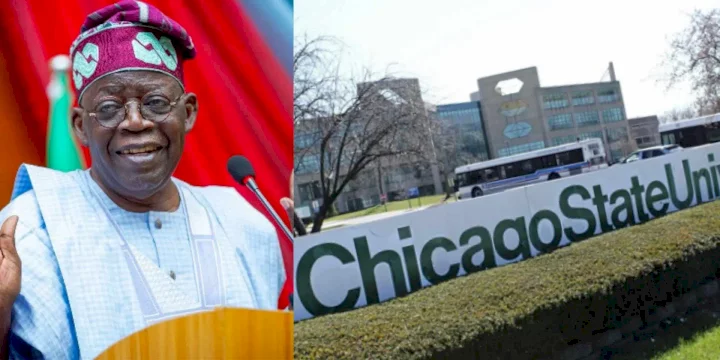 "Tinubu attended our school" - Chicago State University puts controversy to bed as it responds to inquiries