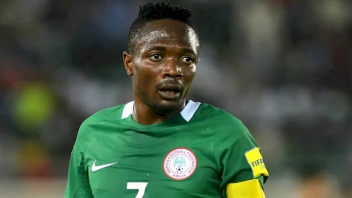 AFCON 2021: Ahmed Musa leaves Super Eagles camp