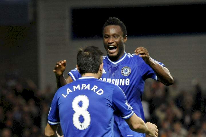 It was a pleasure playing next to you - Frank Lampard recalls moment with Mikel Obi