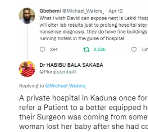 Nigerian doctor shares sad story of how a pregnant woman lost her baby because hospital management refused him to refer her to a better equipped hospital