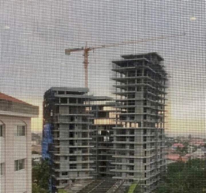 See photo of the 21-storey building in Ikoyi before it collapsed as its revealed that scores are trapped under the rubble