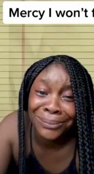 'Mercy I won't forgive you' - Lady breaks down in tears as she calls out her best friend for snatching her boyfriend (Video)