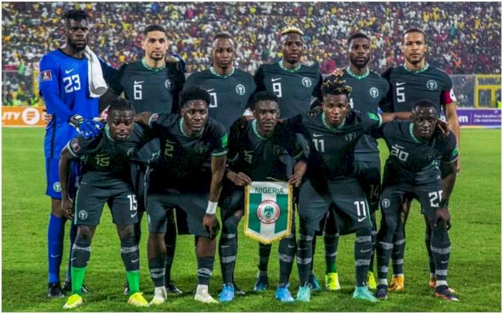 2022 World Cup playoffs: Super Eagles arrive Abuja after failing to beat Ghana (Video)
