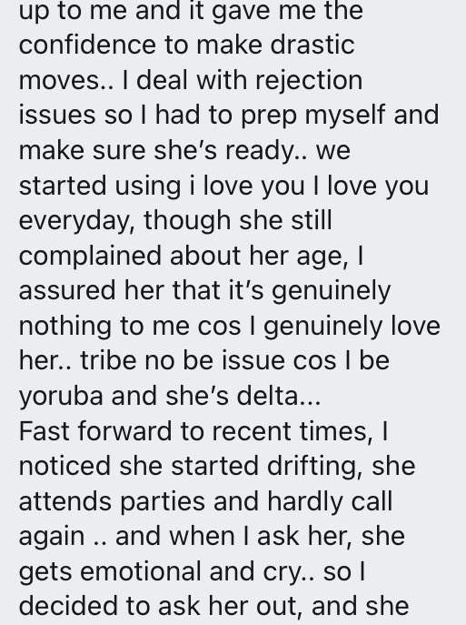 Man in sorrow after lady turned down his proposal, says she is older than him