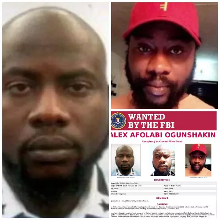 Nigerian man on FBI Cyber's Most Wanted List extradited to US for defrauding businesses of $6m
