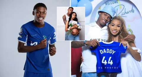 Chelsea forward welcomes first child with girlfriend 8 months after turning 18