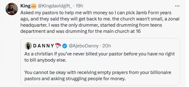 Man opens up on shocking reason he stopped going to church