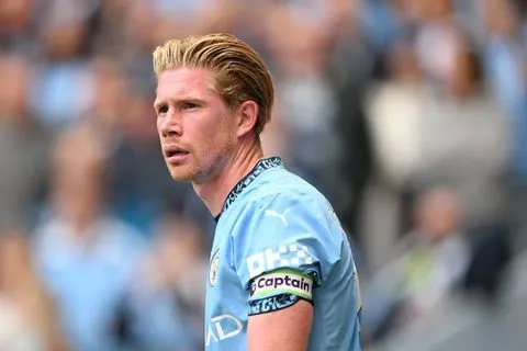 De Bruyne highest-paid footballers of 2024