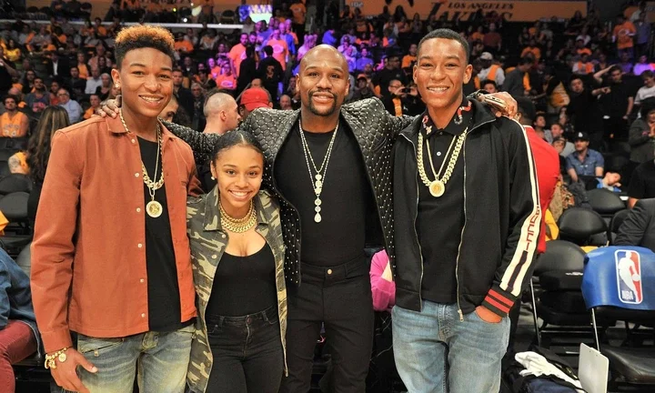 floyd mayweather kids