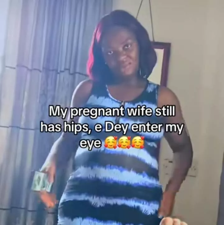 'My pregnant wife still has hip