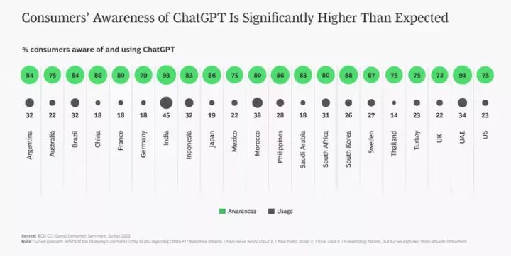 South Africa and Morocco listed among countries that use ChatGPT the most