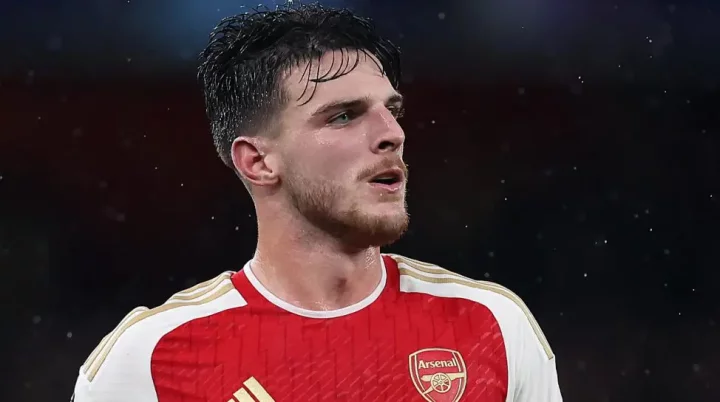 EPL: 'I feel guilty' - Declan Rice apologises after red card in Arsenal's draw