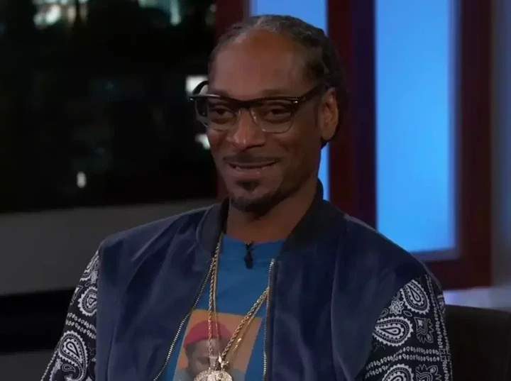 Snoop admitted there is one person who has smoked him under the table. (Jimmy Kimmel Live/YouTube)