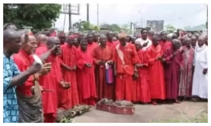 Edo community hires traditionalists to invoke curses on vandalized police station