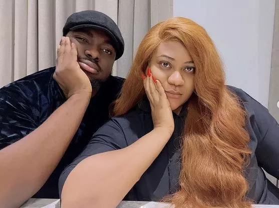 'I'll only show you what I want you to see...' - Nkechi Blessing says as she shares loved-up video with her man