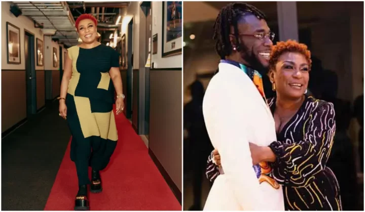 Music Week Awards: Burna Boy's mum nominated for Best Manager