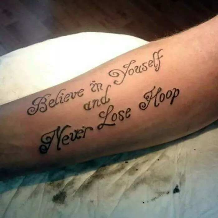 50 People Who Wanted A Cool Tattoo But Ended Up With A Permanent Mistake