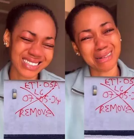 Lady weeps as she recounts how a property her family purchased in Lagos in February got demolished two months after (video)