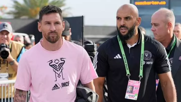 Lionel Messi's bodyguard, Chueko, banned from entering pitch