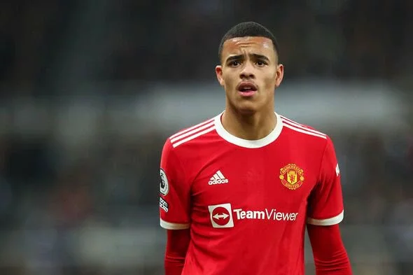 Mason Greenwood of Manchester United during the Premier League match between Newcastle United  and  Manchester United at St. Jam