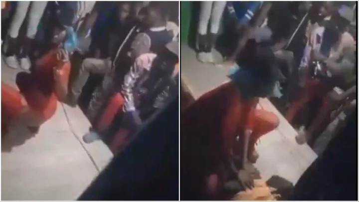 Dancer arrested for giving reveller a bl0wjob during public performance at a nightclub (Video)