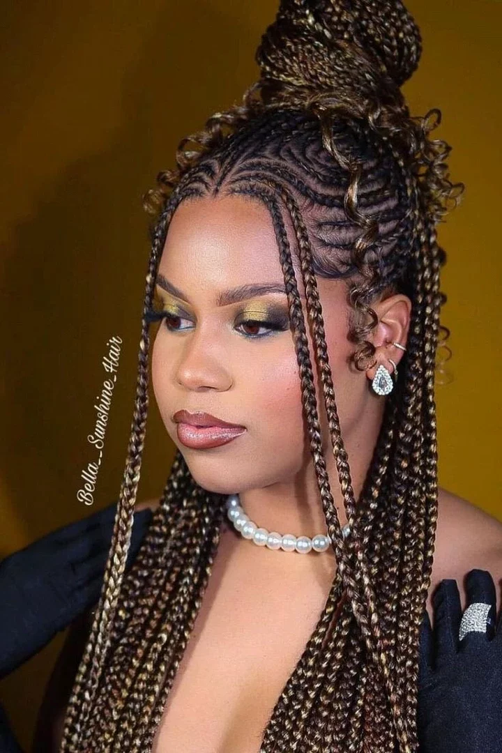 Charming And Breathtaking Ghana Weaving Braids for Stylish Fashionistas