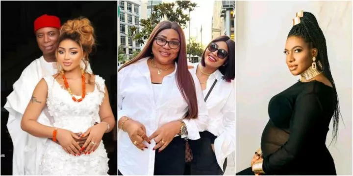 Netizens dig out comment of Rita Daniels on Chika Ike's baby bump photos