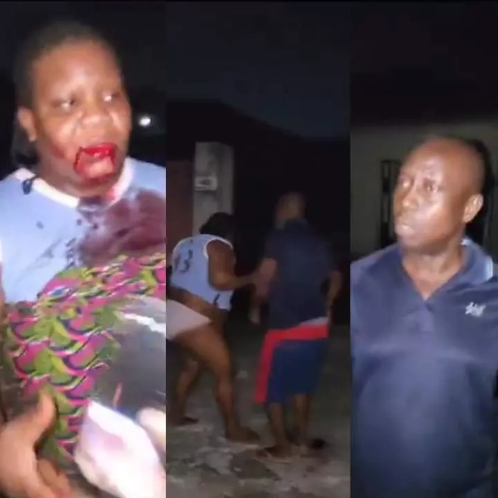 Lawyer beats up wife until she bl€€ds during argument over key in Akwa Ibom (video)