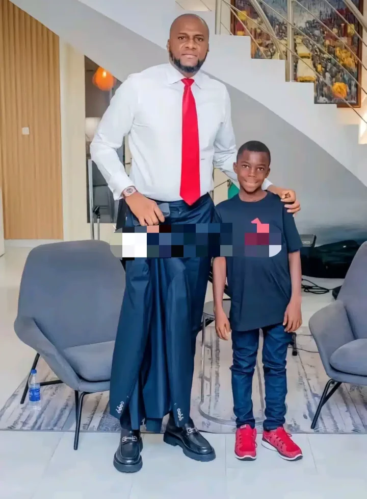 'God doings' - Young boy who went viral at the Aba Fashion Week 2023 allegedly becomes an Adidas ambassador