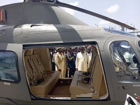 President Tinubu Inaugurates Ships, Helicopters Into Nigerian Navy Fleet President Tinubu Inaugurates Ships, Helicopters Into Nigerian Navy Fleet