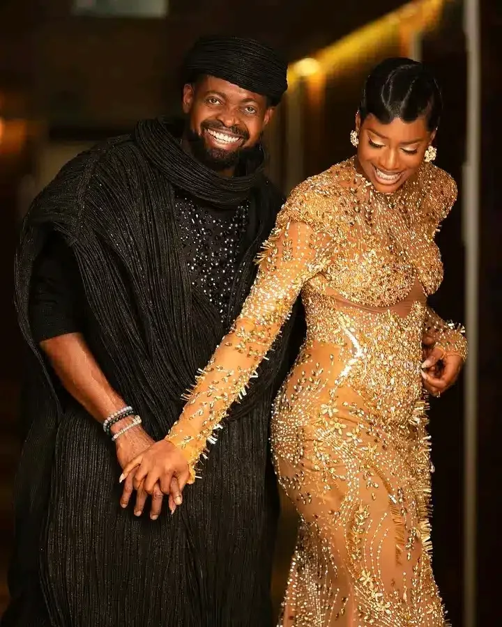 Basketmouth, Miz Vick turn heads with their appearance at AMVCA