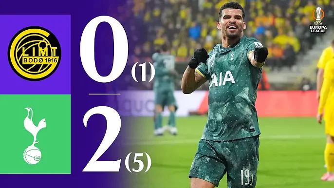 Bodoe/Glimt 0 - 2 Tottenham Hotspur (May-8-2025) Europa League Highlights Bodoe/Glimt 0 - 2 Tottenham Hotspur (May-8-2025) Europa League Highlights
