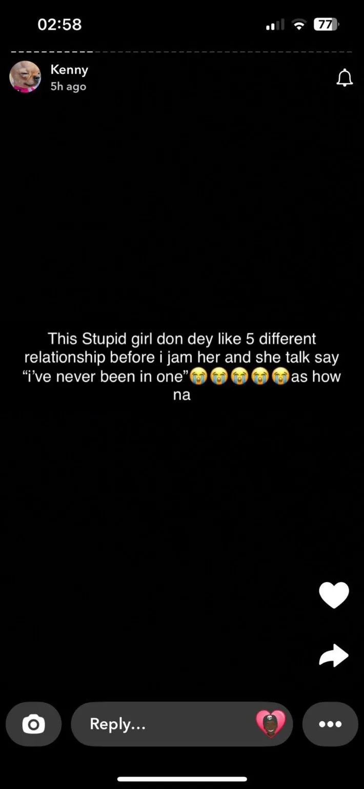 Man cries out as girlfriend denies him after meeting Asherkine