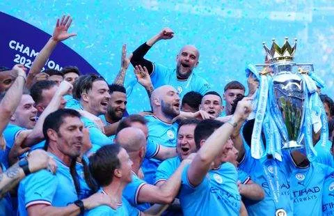 Manchester City won the 2022/23 Premier League title - Imago