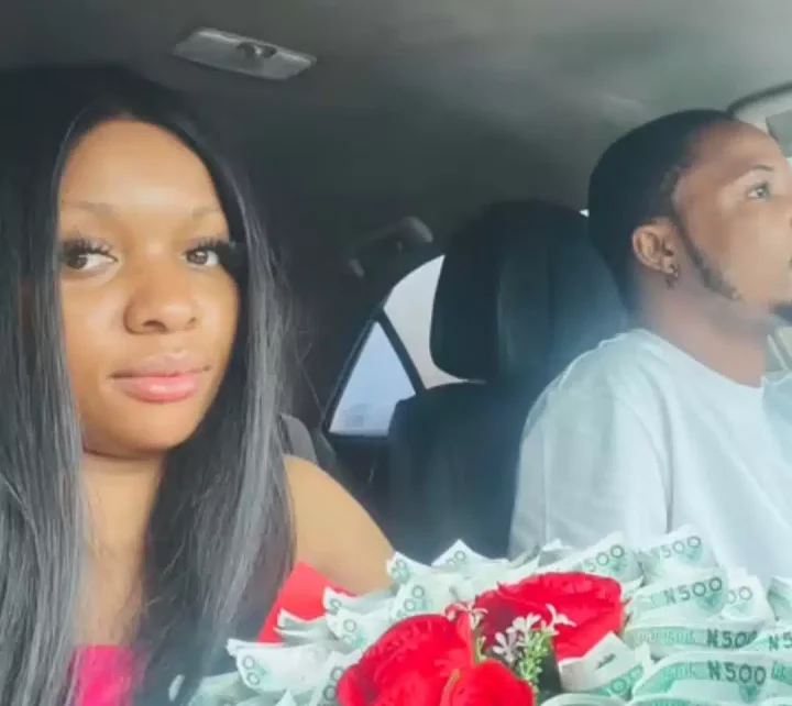 'Best gift Mohbad gave me' - Nigerian lady celebrates Valentine's Day with boyfriend she met during Mohbad protest