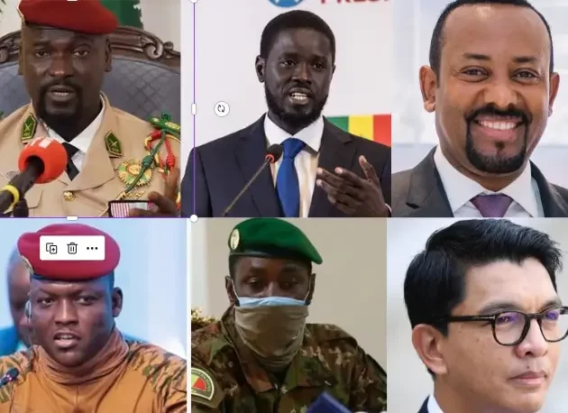 Meet Africa's seven youngest presidents, military leaders