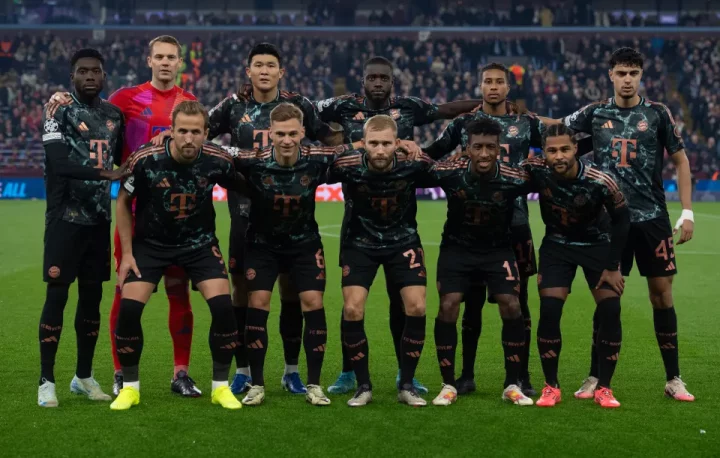 Bayern have worn their away shirt in the competition instead of their home jersey