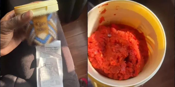 Man buys ice cream from supermarket, discovers blended pepper