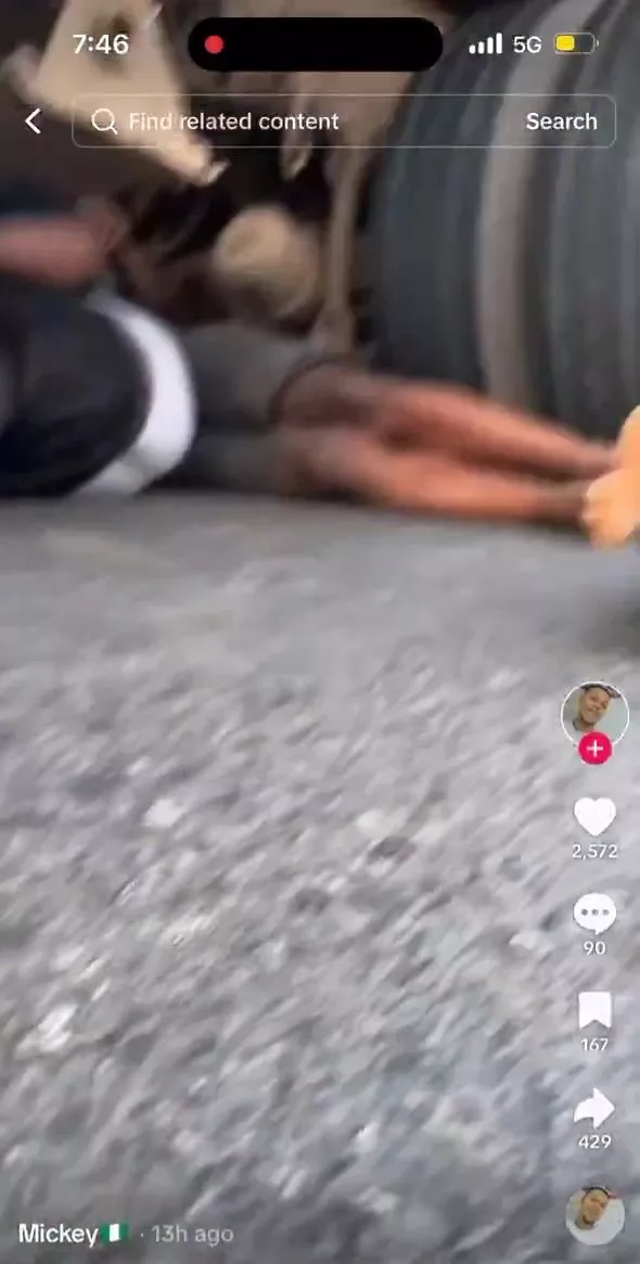 Man films heartstopping moment he and fellow travellers were attacked by kidnappers in Enugu and their subsequent rescue by the police