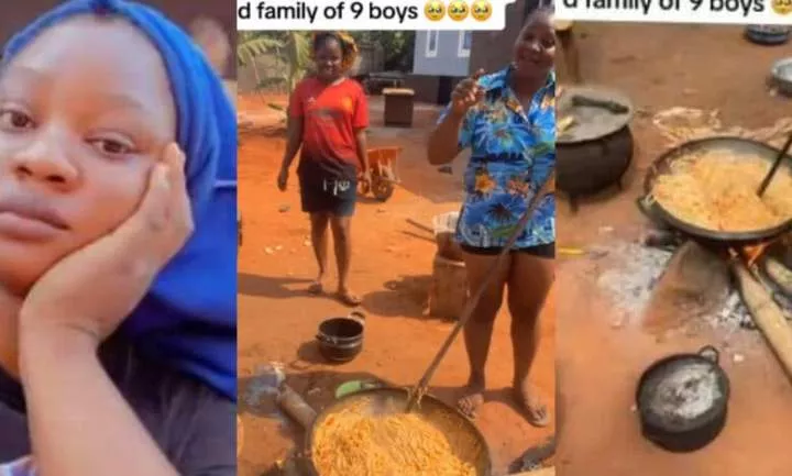 "I'm the last wife" - Woman compelled to cook for husband's family of 9 sons with firewood