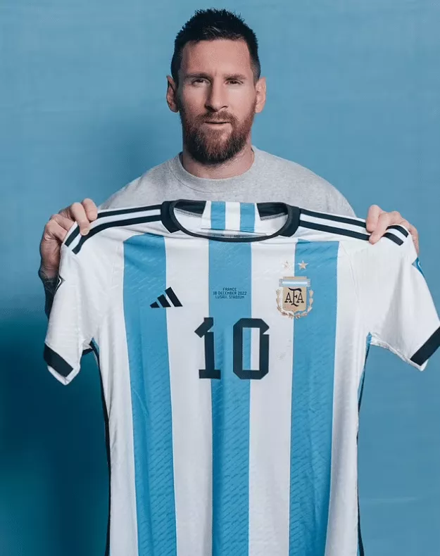 Lionel Messi's World Cup jerseys set to sell for £8 Million at auction