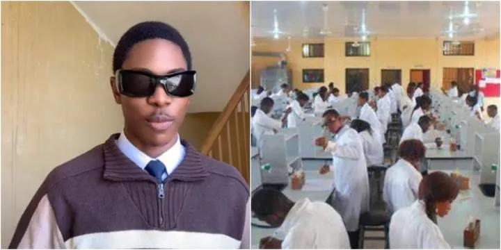 'They had been paying medicine school fees' - Young man graduates with first class in music after being sent to school to study medicine